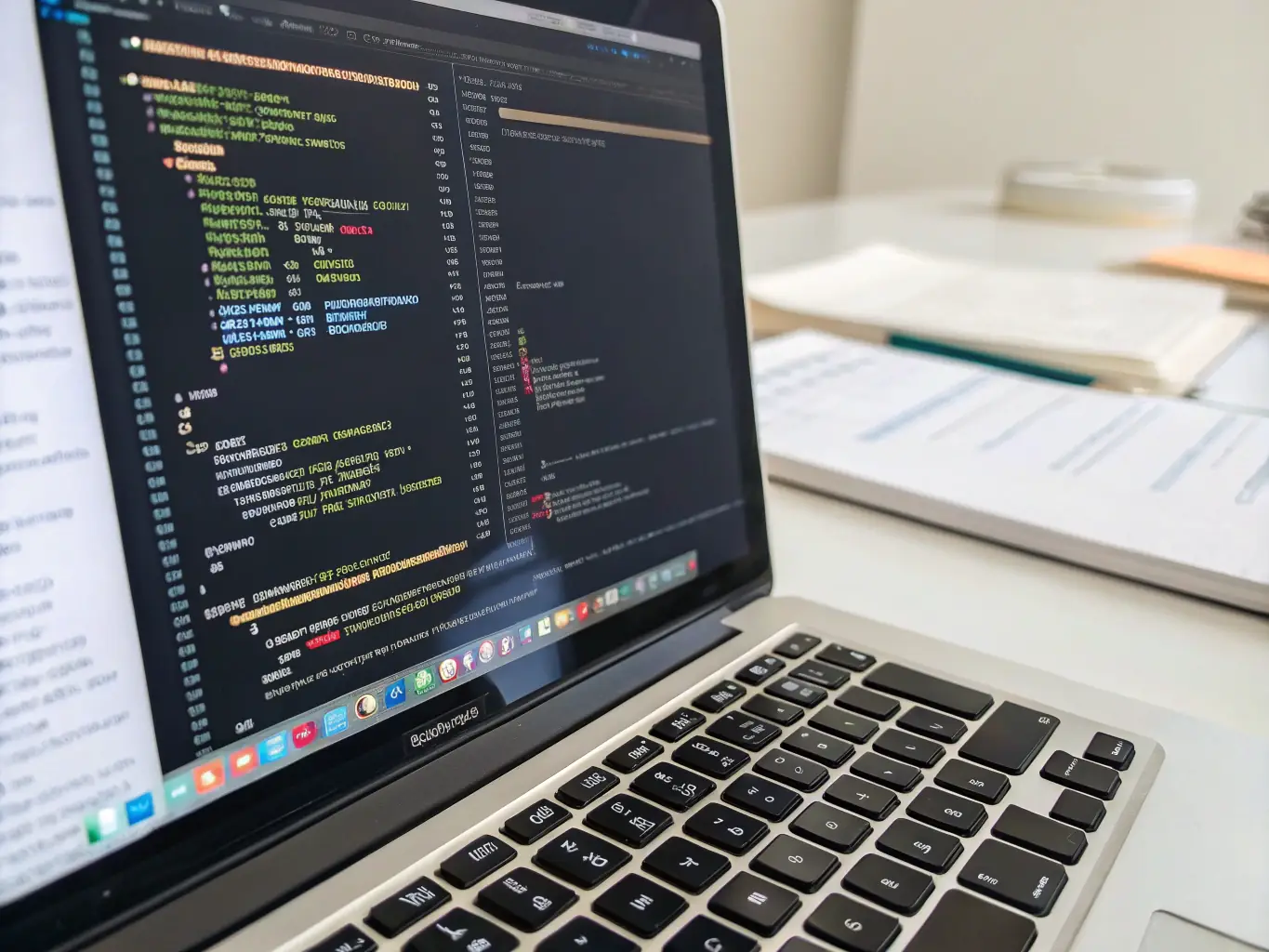 A stylized image representing a computer network being infiltrated by malicious code, symbolizing the threat of malware.